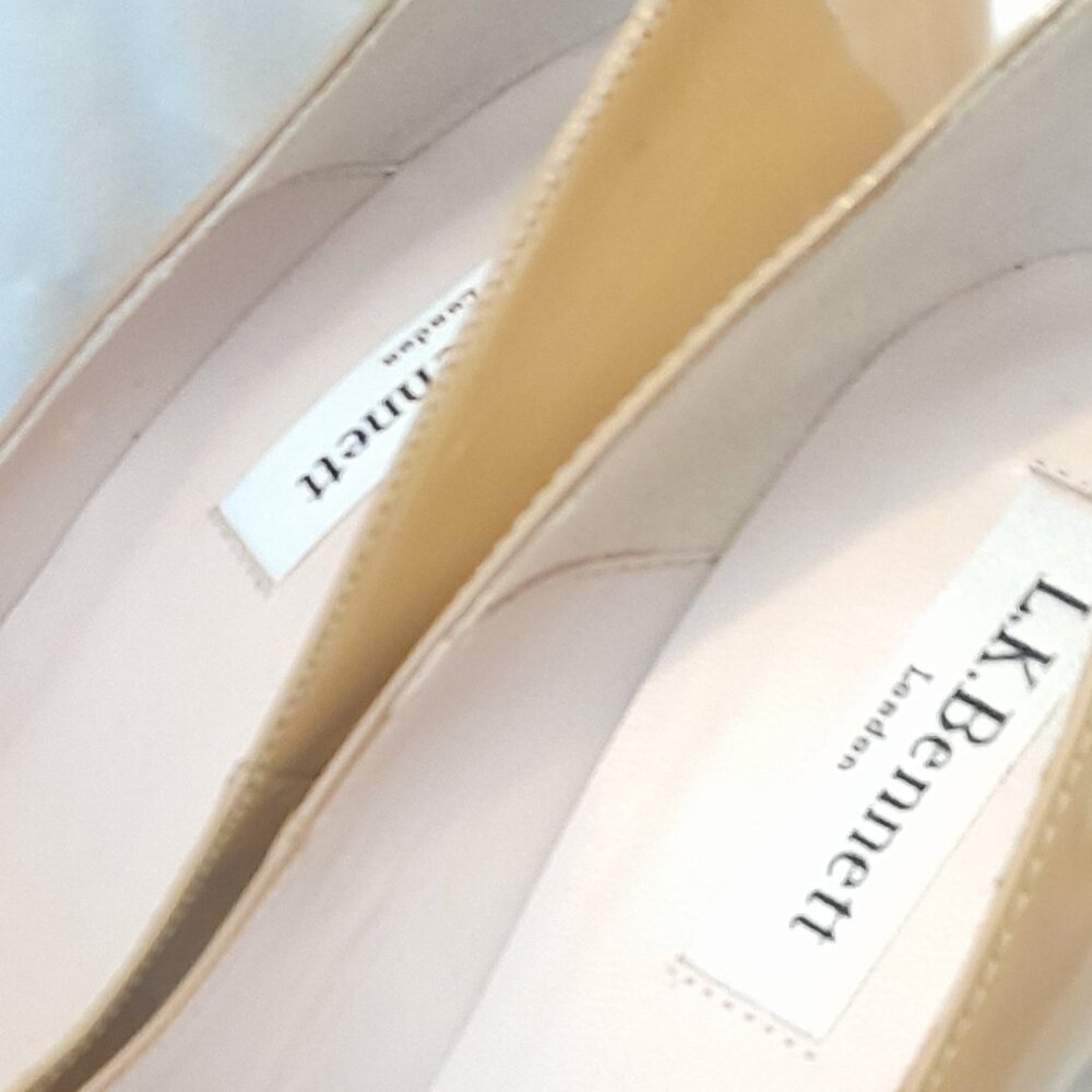 LK Bennett London Tan Leather Heels - Picture 3 of 8